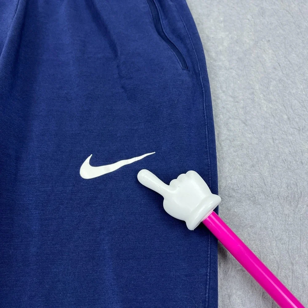 Nike Pro‎ Elite Pants Mens Medium Blue Ankle Zip Track & Field Joggers 848916